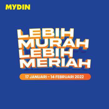 Mydin catalogue  - 17 January 2022 - 14 February 2022.