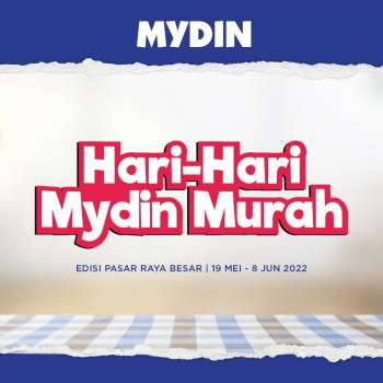 Mydin catalogue  - 19 May 2022 - 08 June 2022.
