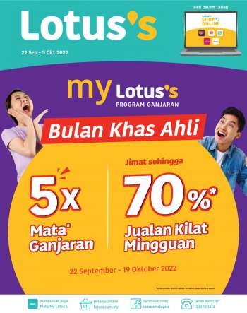 Lotus's Pasir Gudang promotions