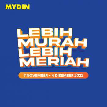 Mydin catalogue  - 07 November 2022 - 04 December 2022.