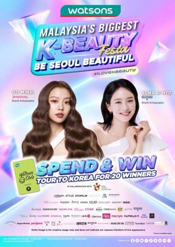 thumbnail - Watsons promotion  - K-Beauty Festa